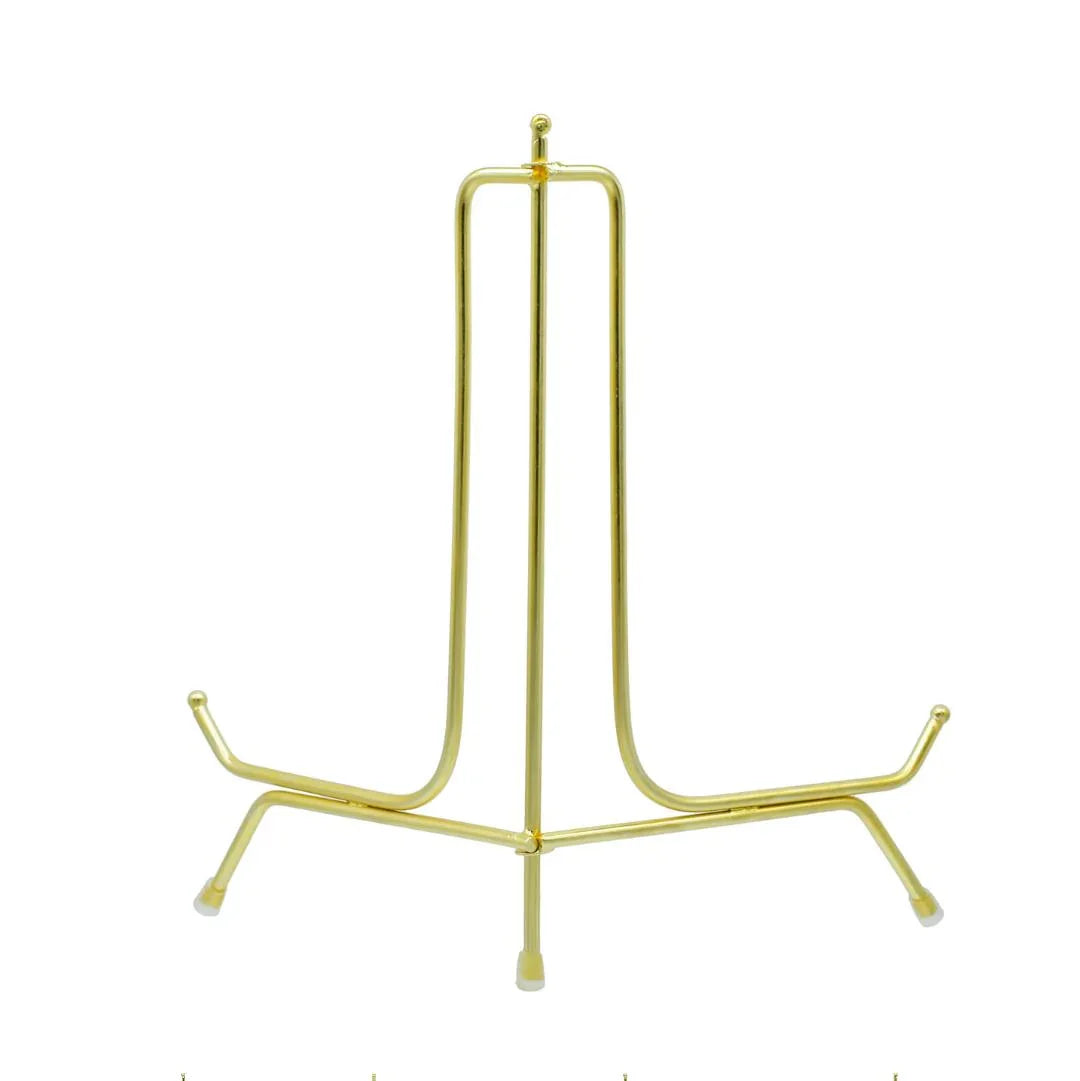 Metal Stand Folding Gold 10 Inch MSFG10IN