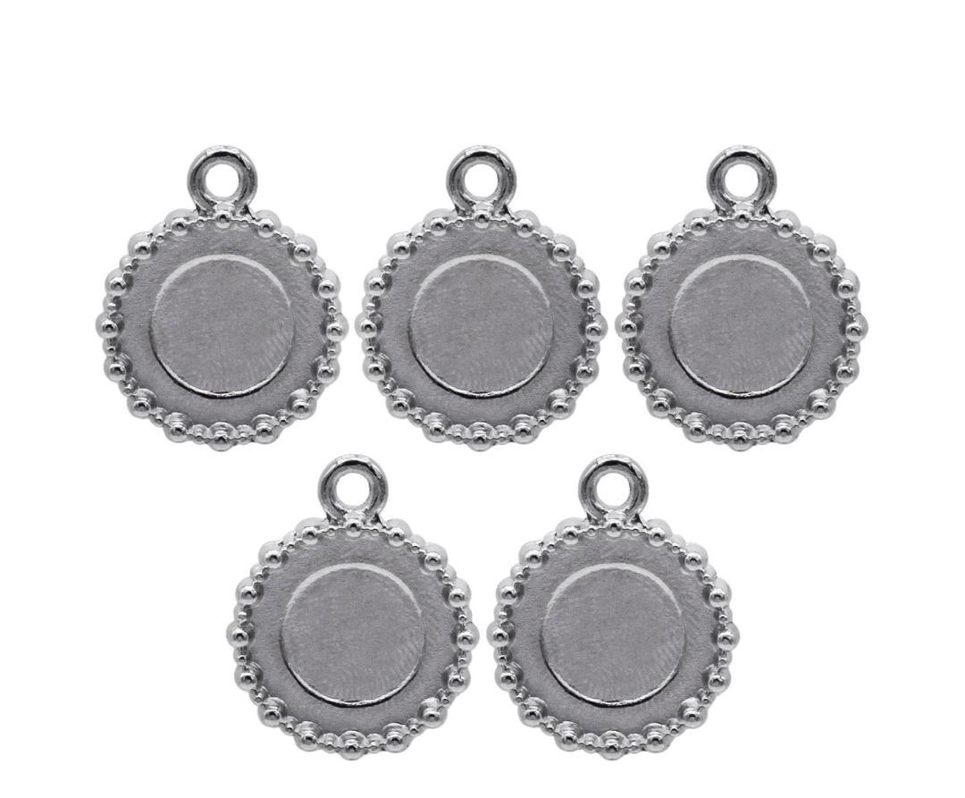 Metal Craft Fitting 5 Pics Round MC-1381