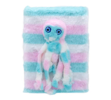 Diary Fancy Fur Cover With Sot Toys A5 654-6