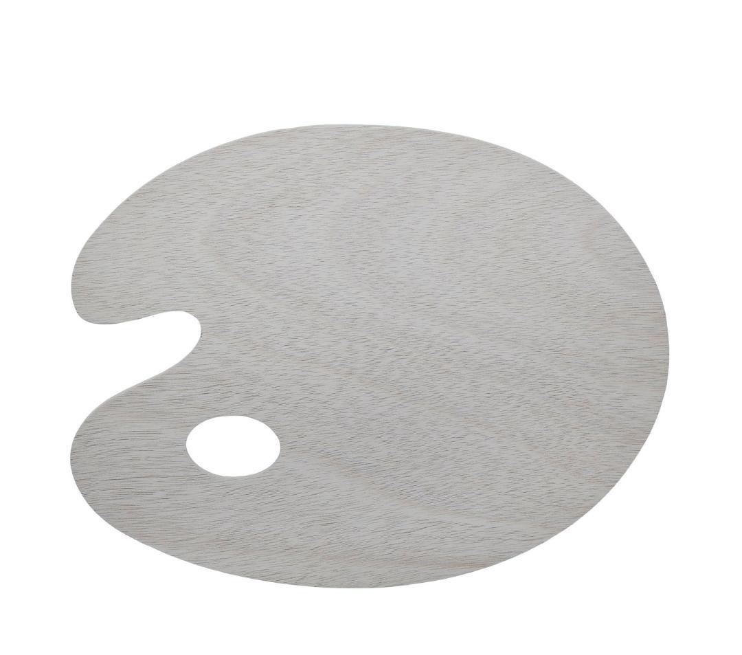 Wooden Plate Drawing Ovel 5MM 24x30cm TSB2430Y