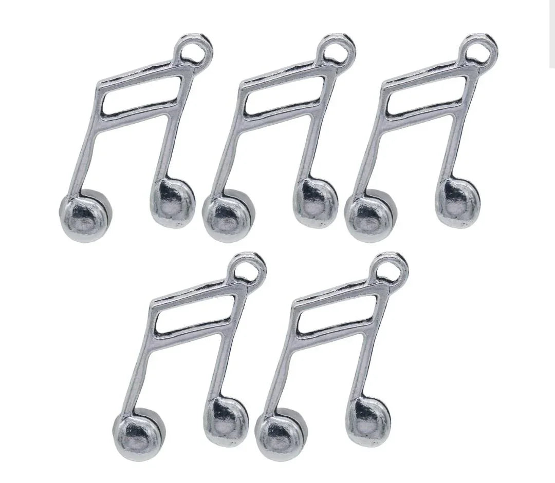 Metal Craft Fitting 5 Pics Music Symbol MC-1083
