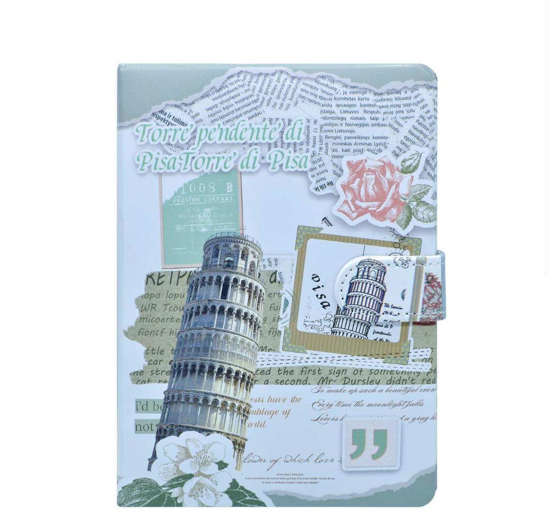Diary Fancy Printed Vintage B6 1956-5