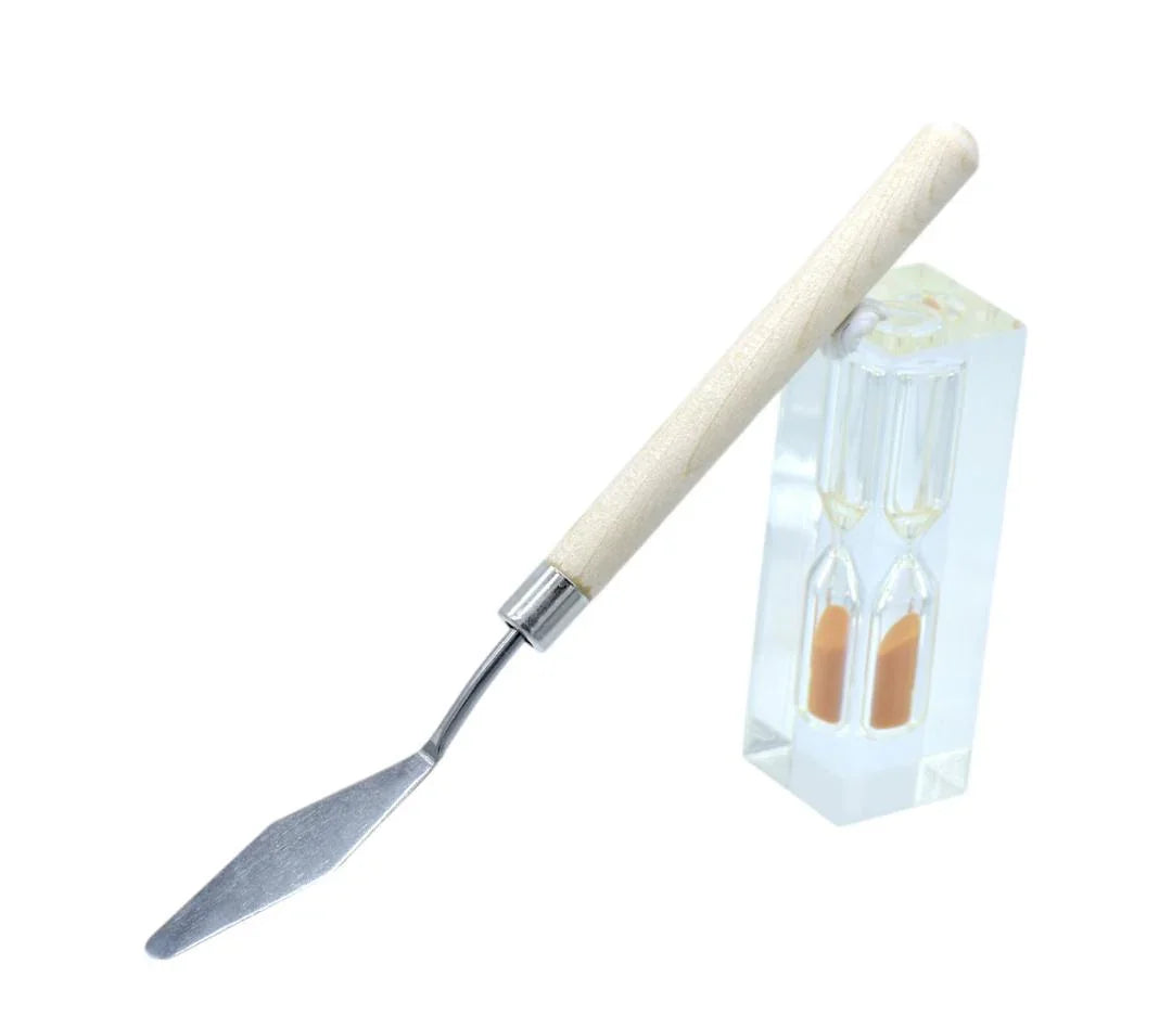 Painting Knife Wooden Handle 1Pcs Y811-3