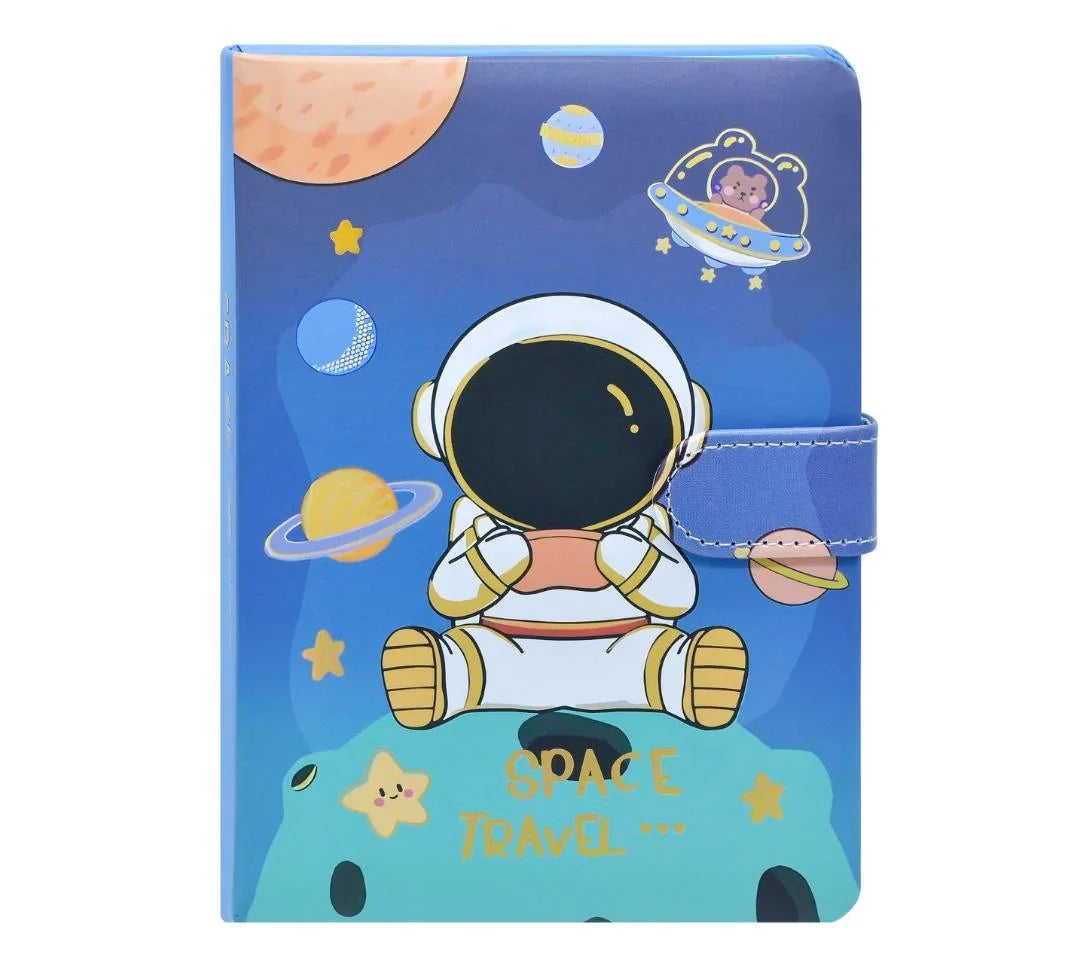 Diary Fancybook Fancy Printed Space Travel B6 1956-9