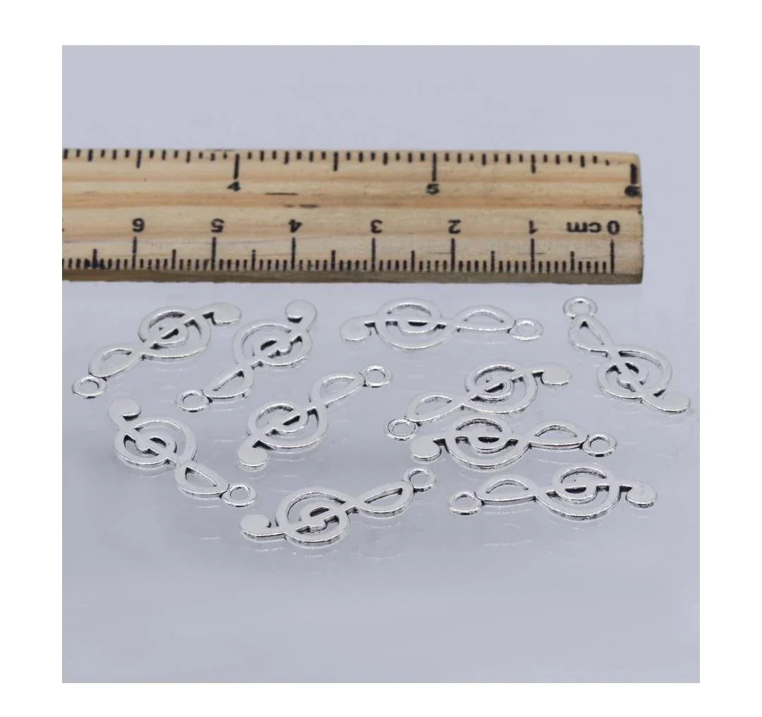 Metal Craft Fitting 10 Pics Music Symbol MC-1034
