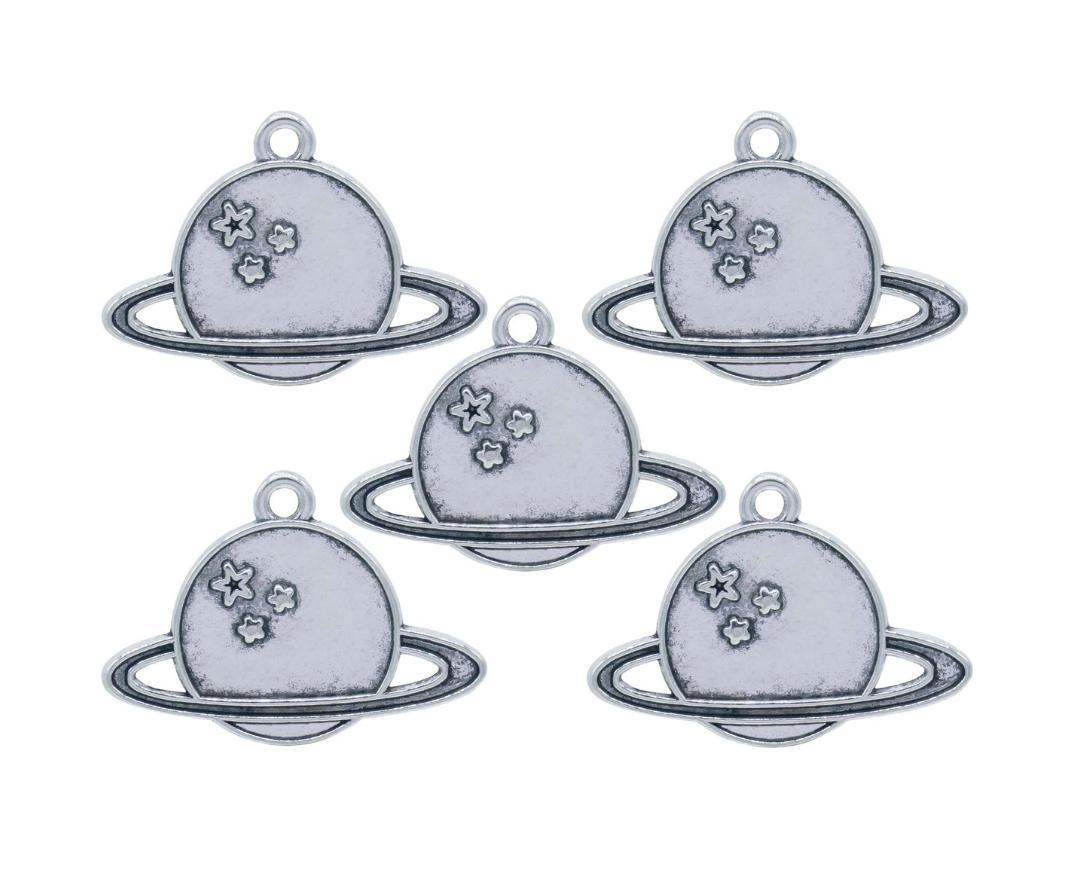 Metal Craft Fitting 5 Pics Space Moon MC-1772