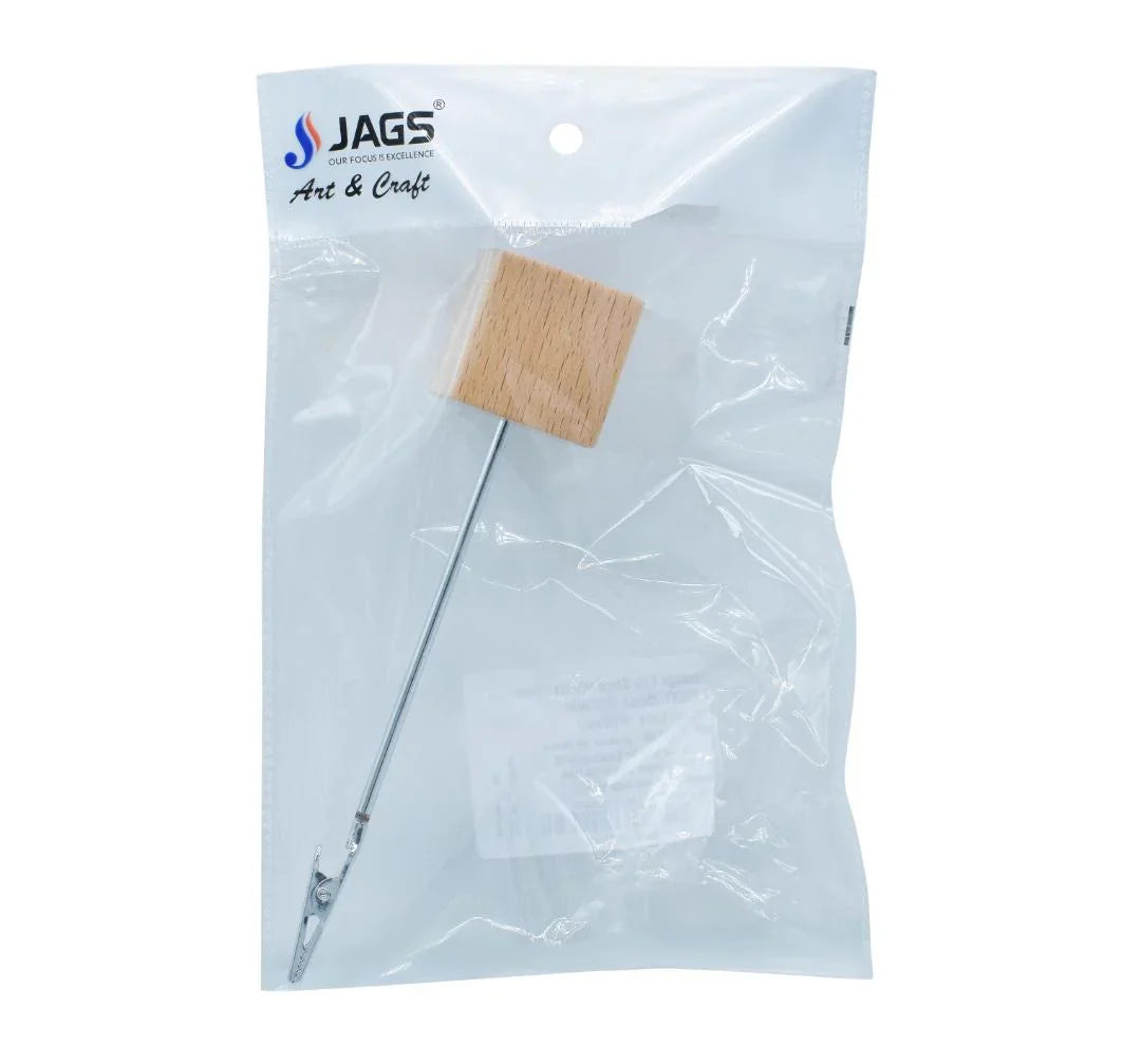 Massage Clip Stand Wooden Base 1.250X1.25Inch MCSW00