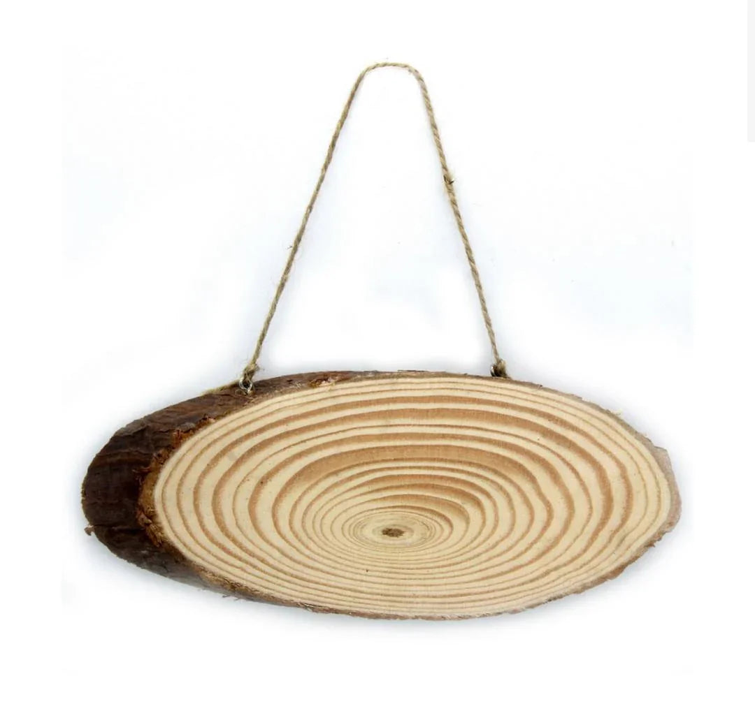 Ovel Wood Plate 8X20CM Big OWP8X20