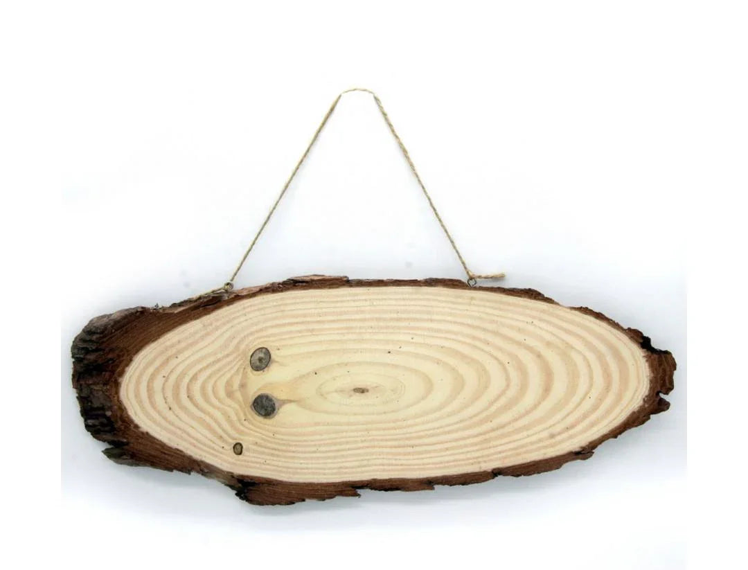 Ovel Wood Plate 12X30CM Big XXl OWP14X30