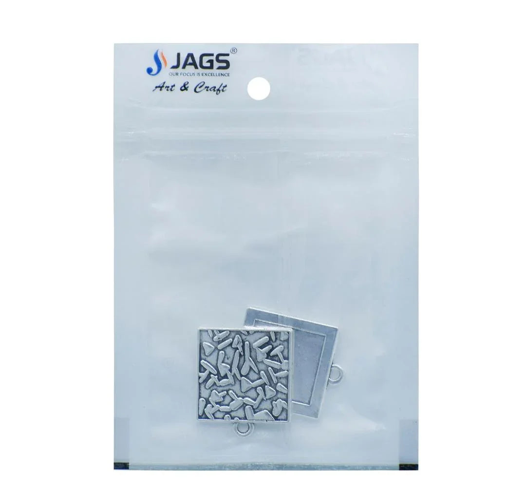 Metal Craft Fitting 2 Pics Square Design MC-2398
