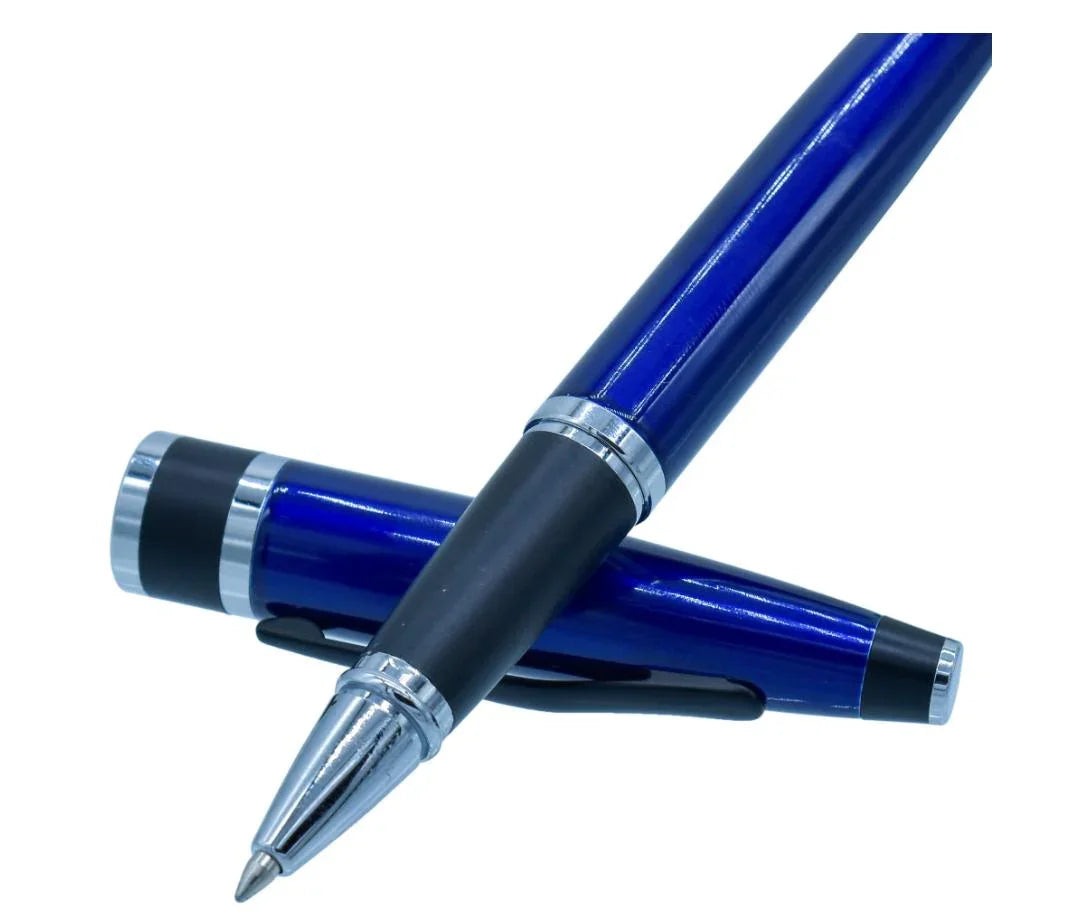 Roller Pen Blue Black Clip 9168RPBL