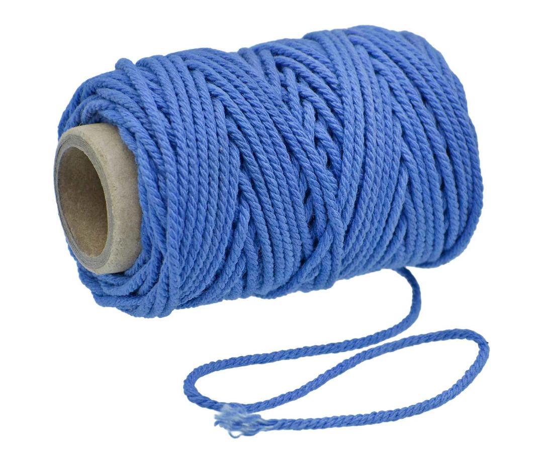 Jags Cotton Colour Thread 9 Play 30 Gram Blue JCCT16