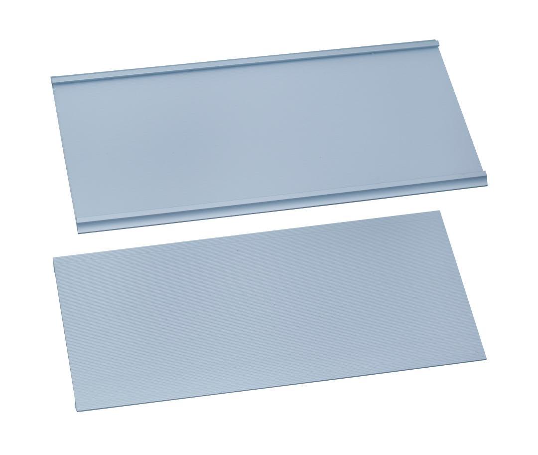 Aluminium Name Plate 12X28CM Silver W-029SR