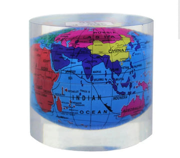 Acrylic Paper Weight Globe Round GPWR