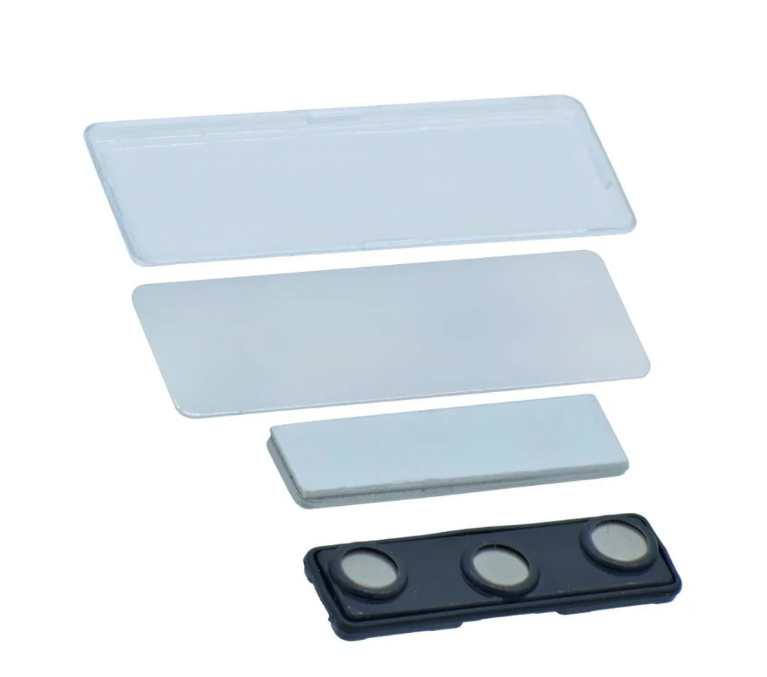 Jags Magnetic Batch Top Transparent Silver JMB3011SR