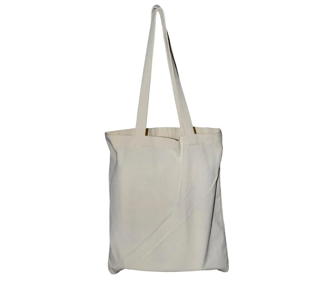 Jags Cotton Cloth Bag Beige Medium 34X38CM JCCB07