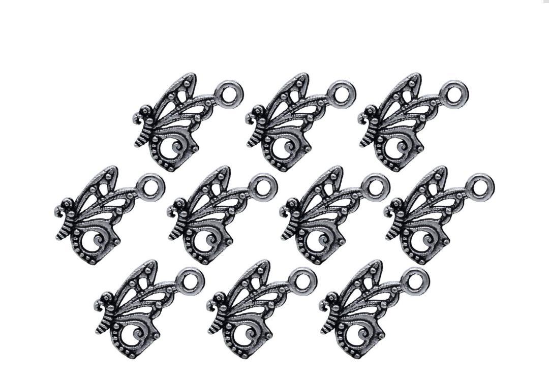 Metal Craft Fitting 10 Pics Butterfly Bea MC-608