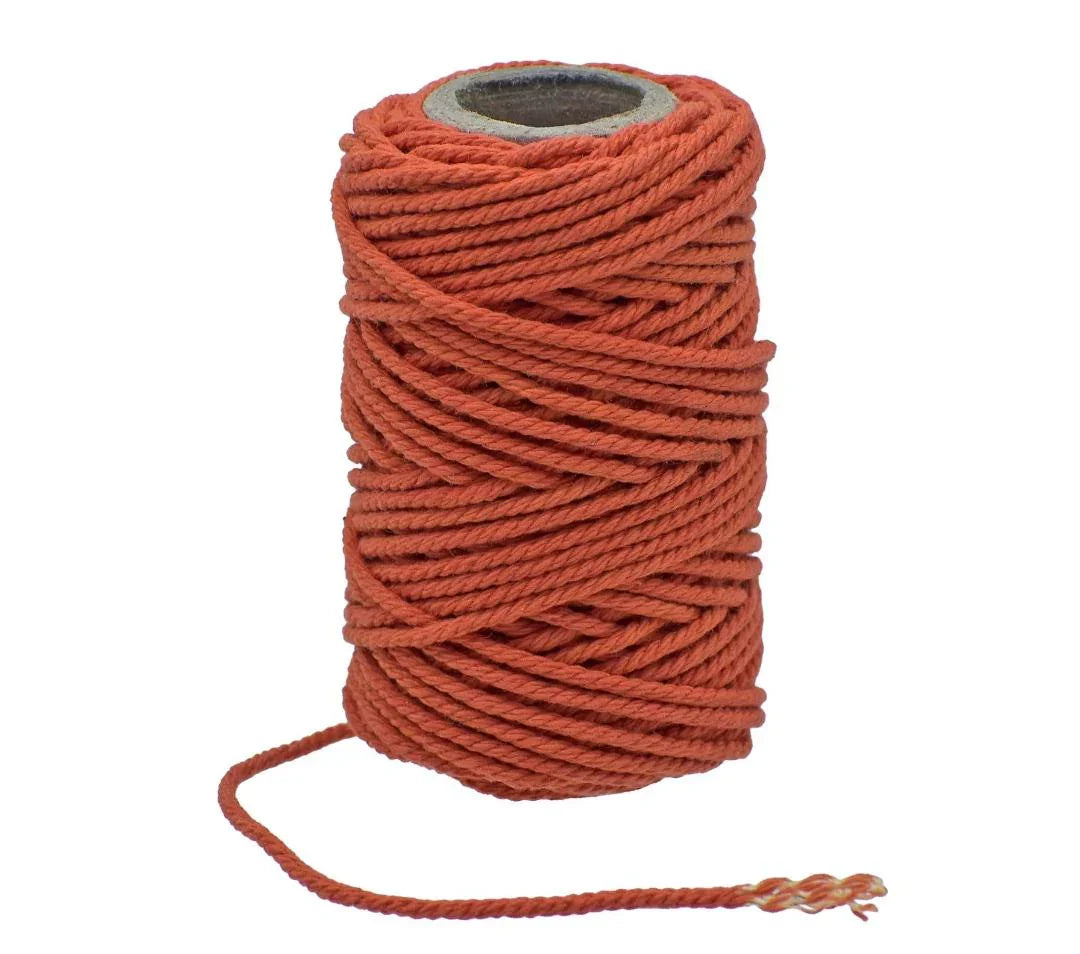 Jags Cotton Colour Thread 9 Play 30 Gram Orenge JCCT09