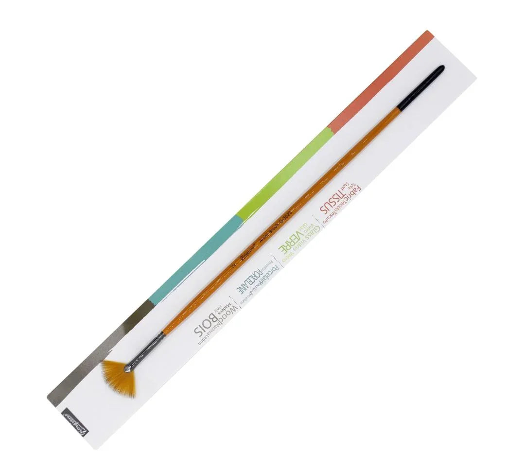 Artist Brush Fan Shape 1pcs 2 G-3025-2
