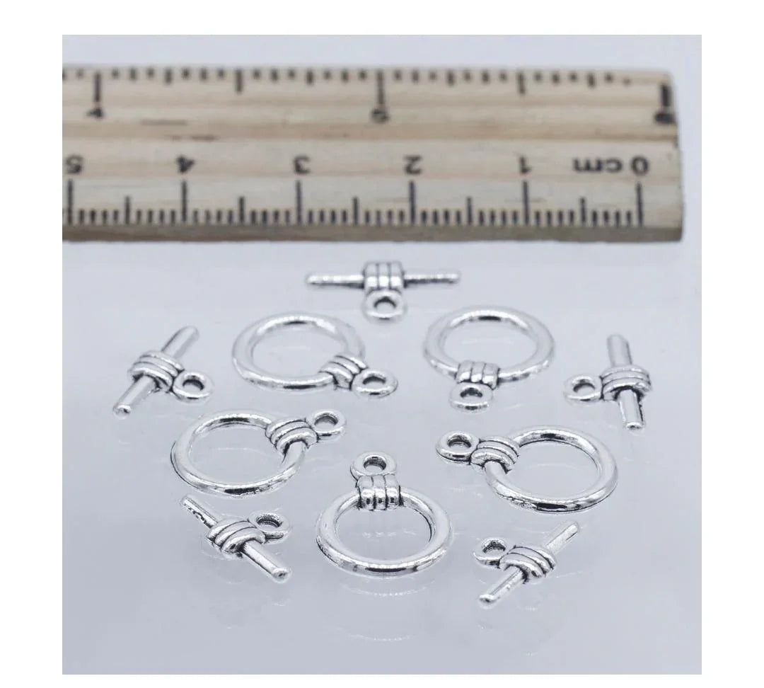 Metal Craft Fitting 5 Pics Set Toggle Clasp MC-3507