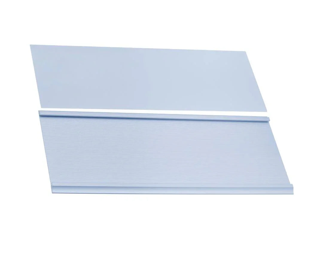 Aluminium Name Plate 9X24CM Silver W-031SR