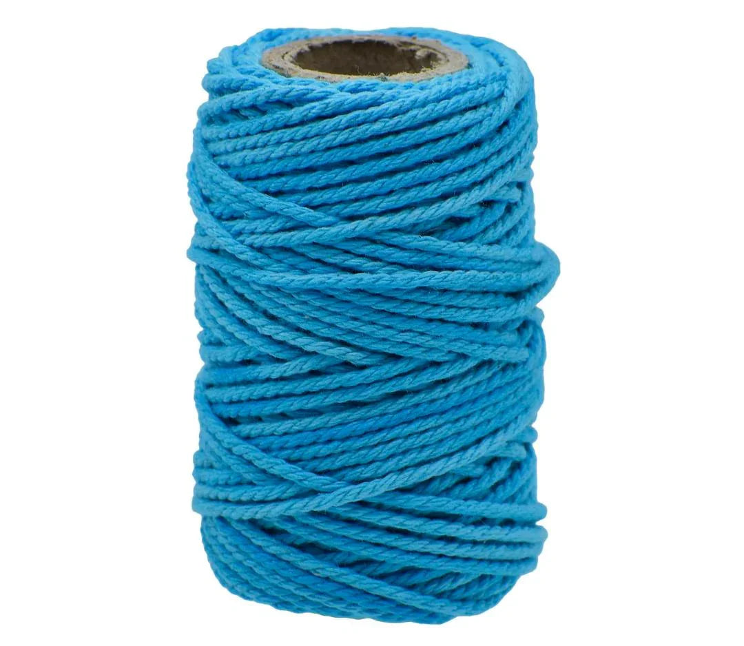 Jags Cotton Colour Thread 9 Play 30 Gram Sky Blue JCCT17