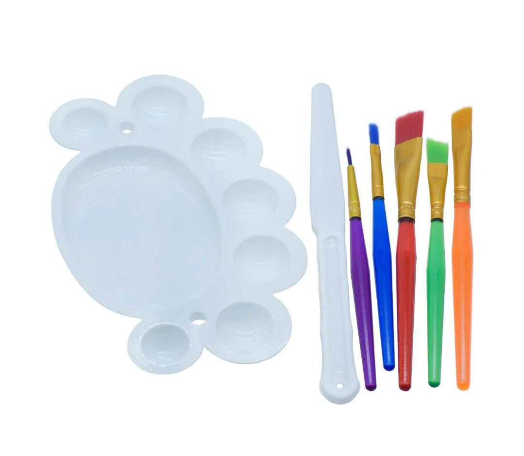 Colour Mixing Plate Kit Set HB025-B7