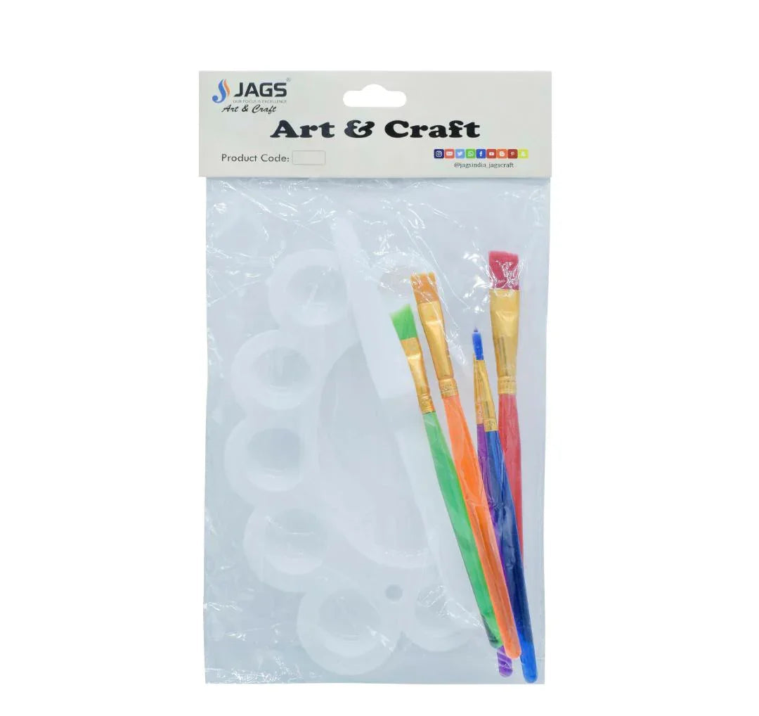 Colour Mixing Plate Kit Set HB025-B7