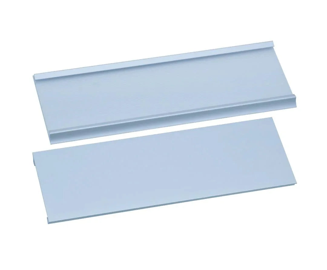 Aluminium Name Plate 6X18CM Silver W-035SR