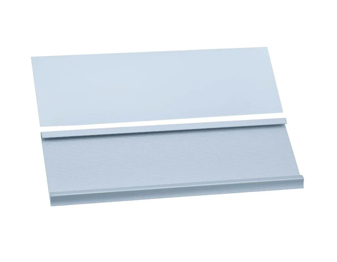 Aluminium Name Plate 6X18CM Silver W-035SR
