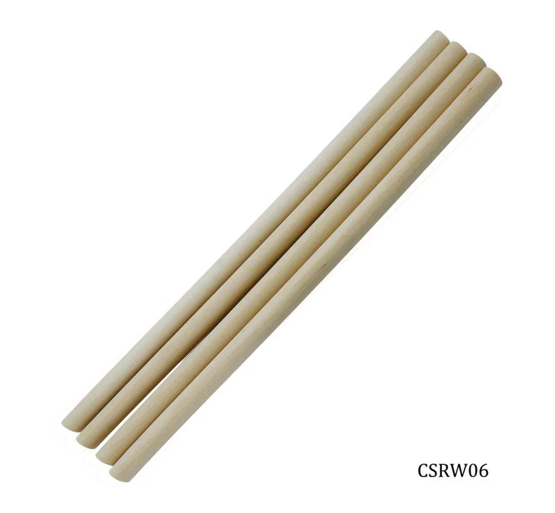 Craft Stick Round 12Inch 4Pcs 12MM Thick CSRW06