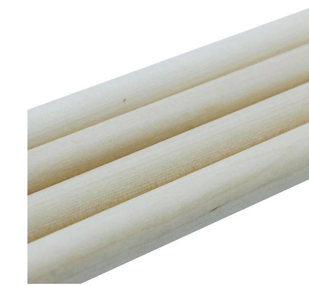 Craft Stick Round 12Inch 4Pcs 12MM Thick CSRW06