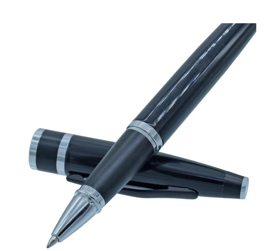 Roller Pen Black Black Clip 9168RPBK
