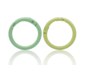 Key Ring Fitting Round Big 2Pc Colour KHCR323