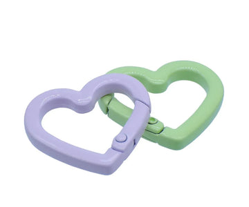 Key Ring Fitting Heart 2Pc Colour KHC2P-1