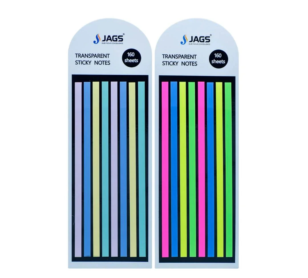 Jags Sticky Note Neon Book Mark  160 Sheets NO8820