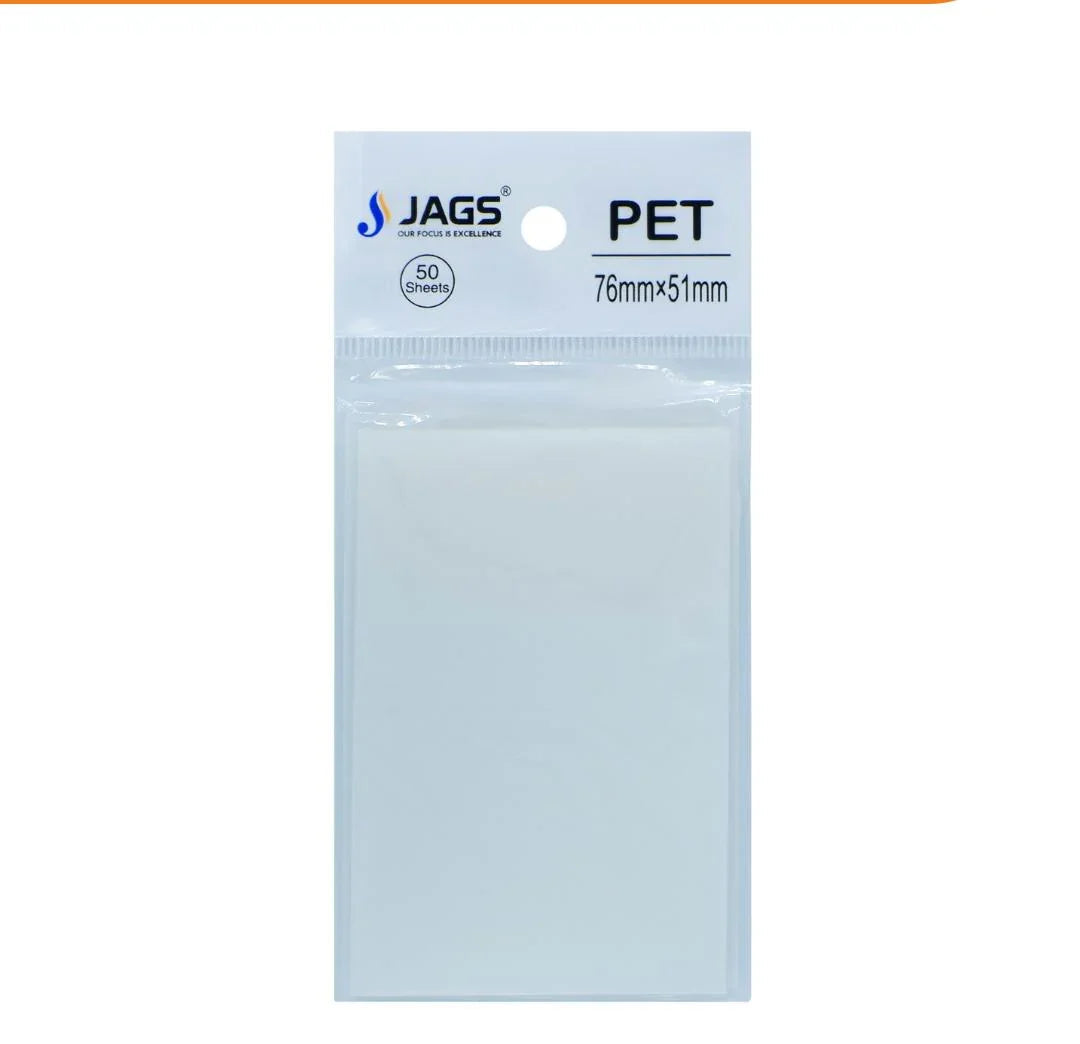 Jags Sticky Note Transparent 50Sheet 76X51MM JSNT2X3T
