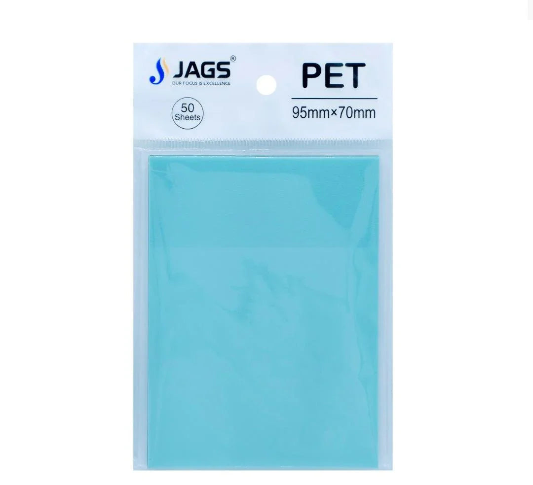 Jags Sticky Note Transparent 50Sheet 3X4 95X70MM JSNT3X4M