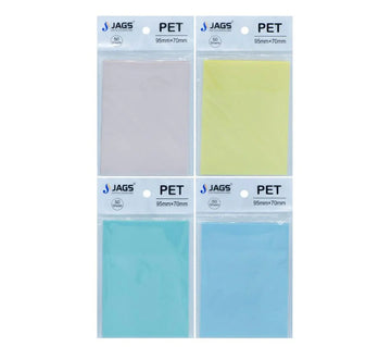 Jags Sticky Note Transparent 50Sheet 3X4 95X70MM JSNT3X4M