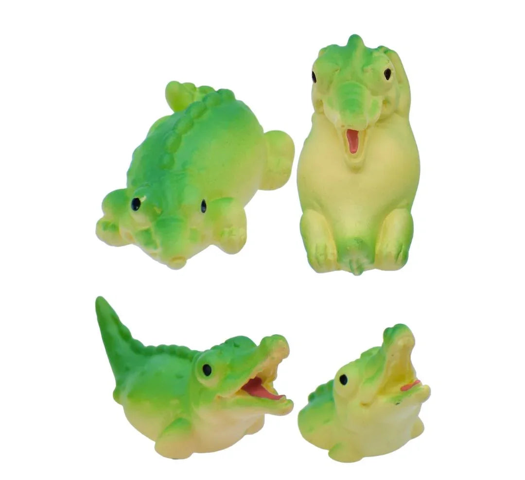 Miniature Crocodile 4 Pcs Set C1760-A