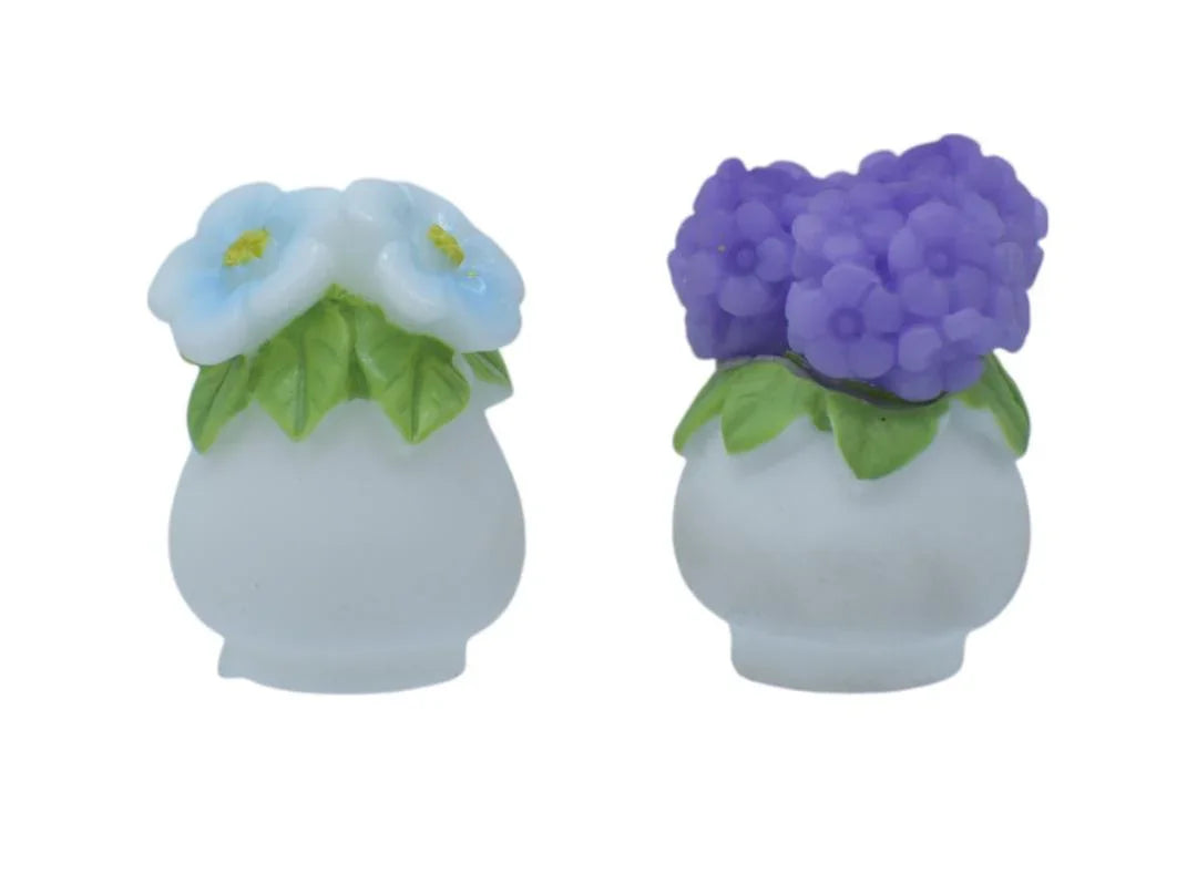 Miniature Flower Pot Lotus 5 Pcs Set C1510-B