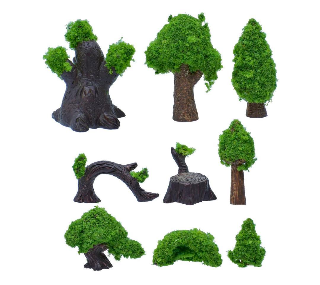 Miniature Garden Tree 9 Pcs Set C1219-B