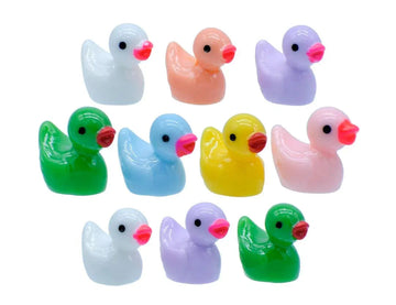 Miniature Duck 10Pcs Mix Colour MMAN-84