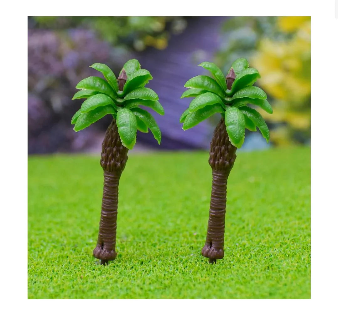 Artificial Miniature Tree 2 Pcs W-75GN