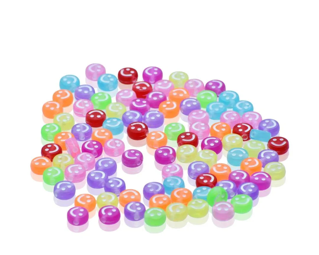 Jags Craft Beads Smiley Big 25gm 5X10MM JCB201
