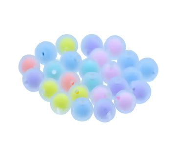 Jags Beads Round Pastel Multi Colour 25Gsm 12MM JBRF12MM
