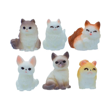 Miniature Cat 6 Pcs Set C1804-A
