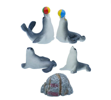 Miniature Dolphin 5 Pcs Set C1304-A