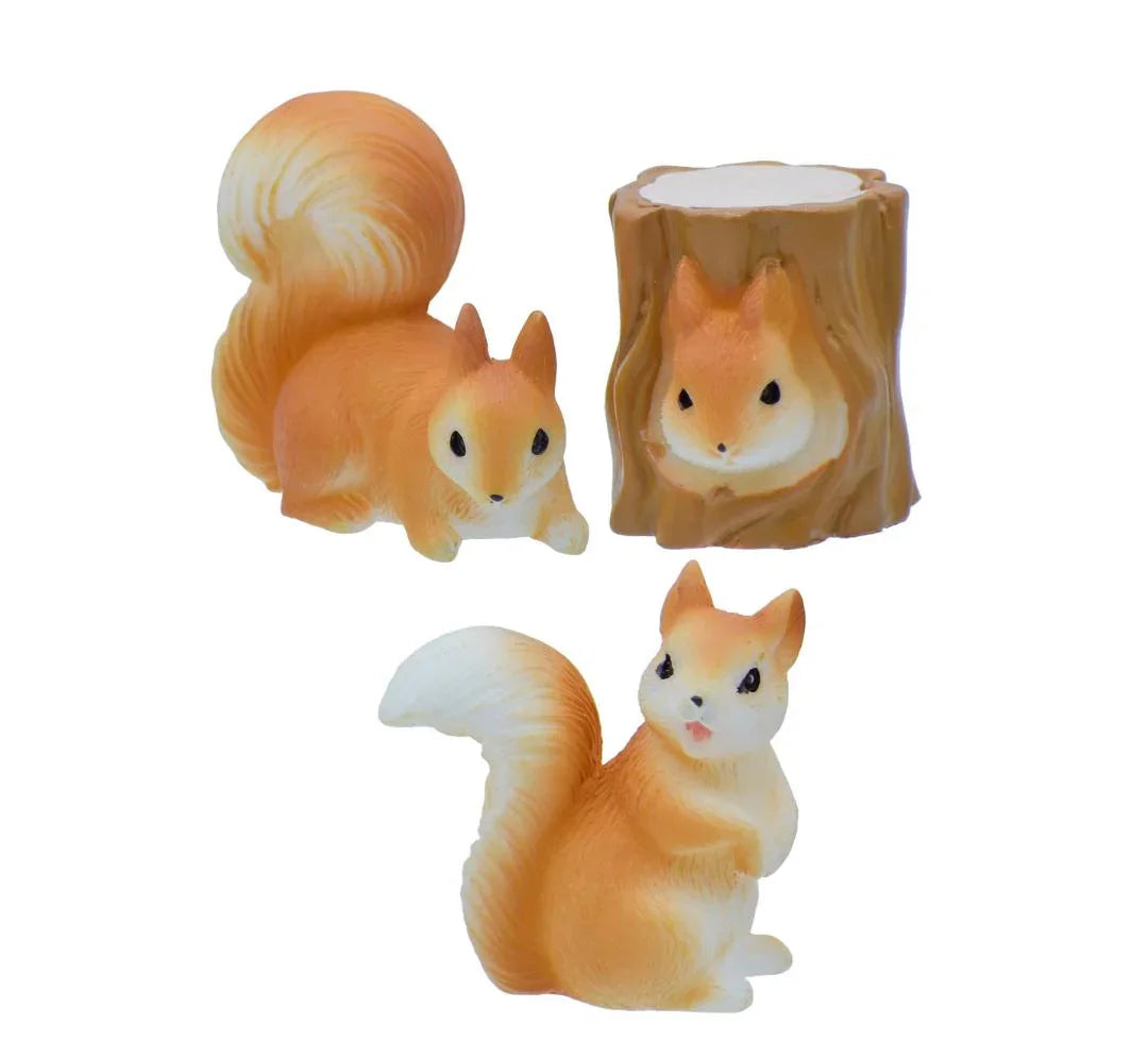 Model Accessories Squirrel 3Pcs (C1808-5-7) SQC-3PE