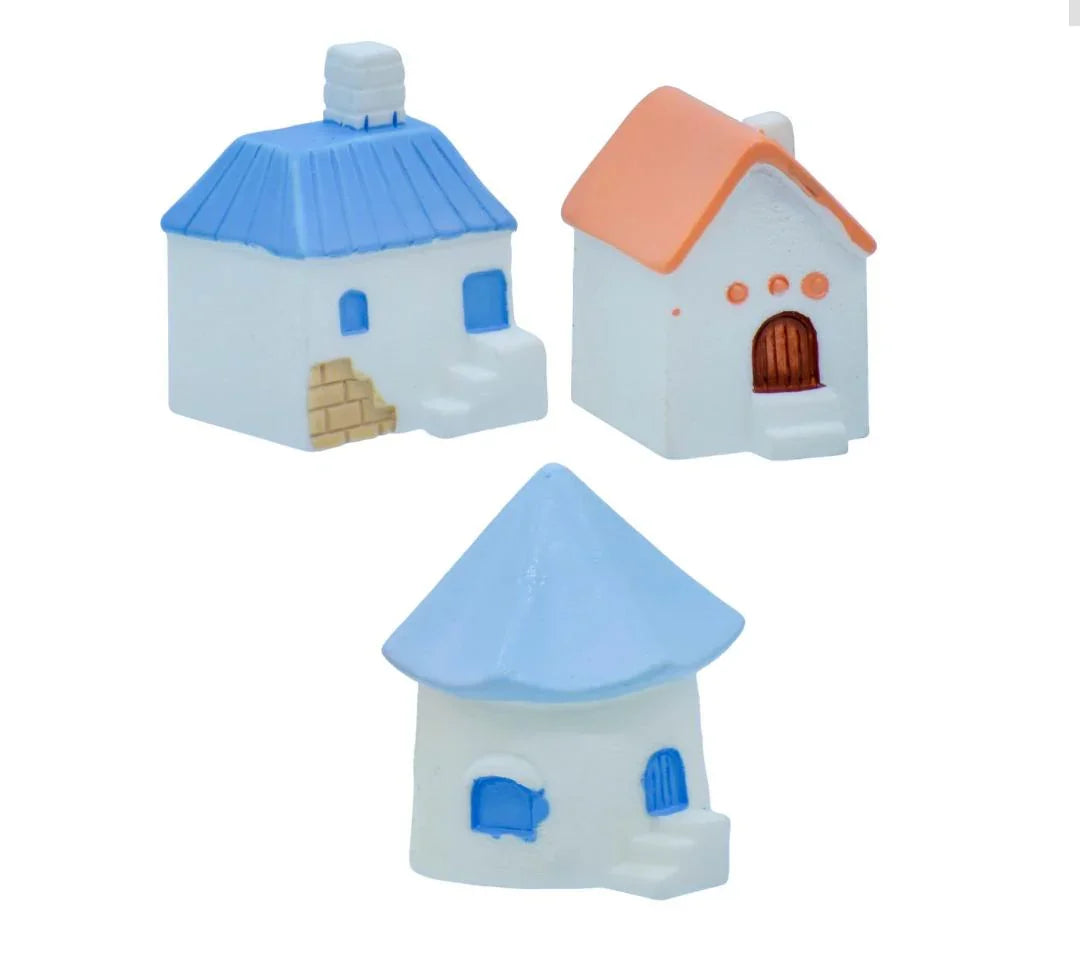 Miniature House 3 Pcs Set C1179-A